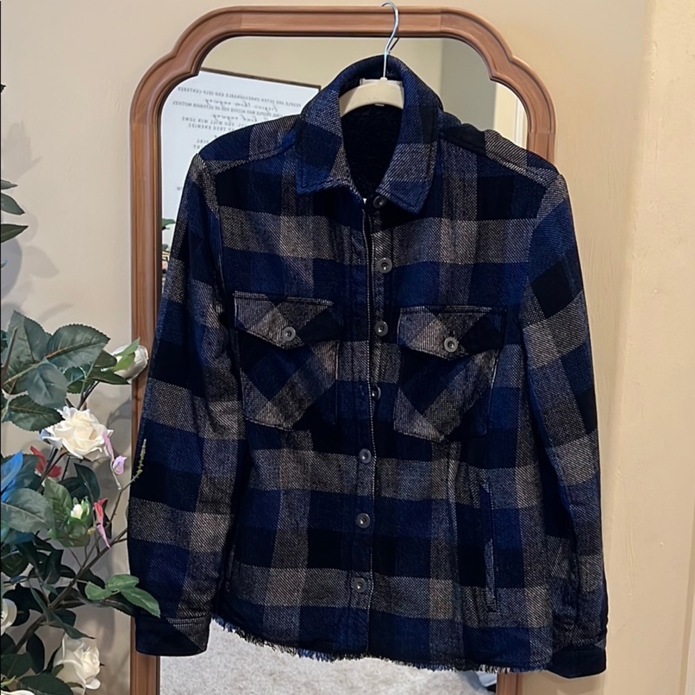 Bella Dahl plaid jacket